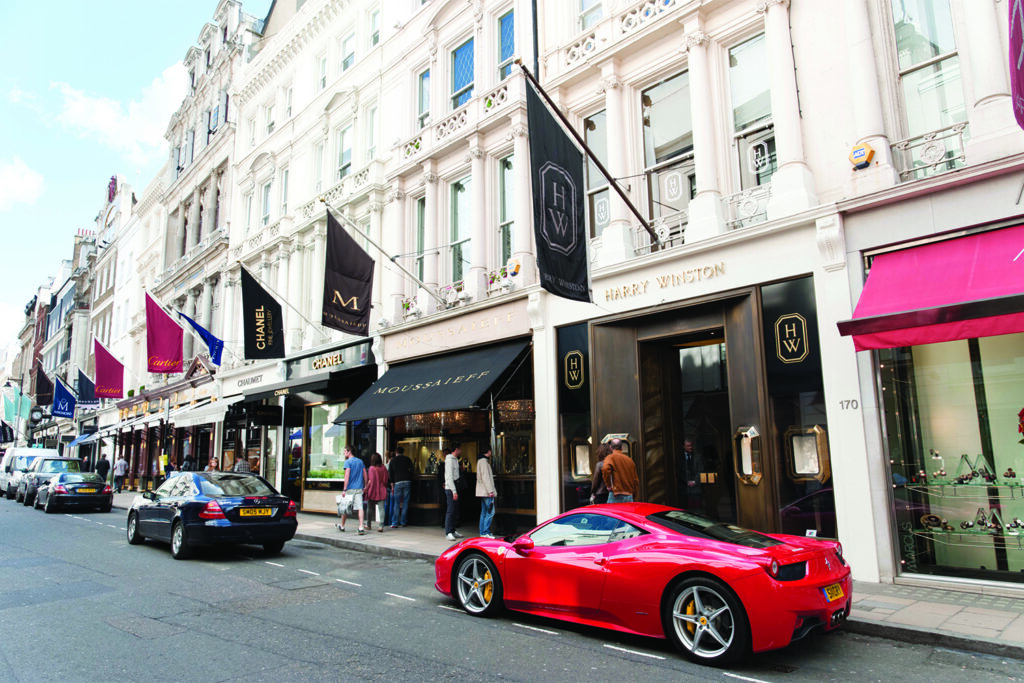 Bond Street reclaims crown as Europe’s priciest shopping street