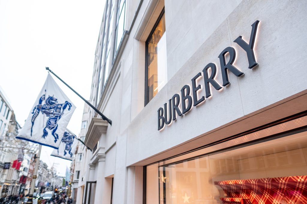 Burberry store front